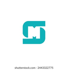 SM Signature: Harnessing Negative Space for Logo Simplicity
