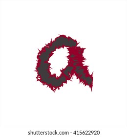 small abstract font color a compatible with abstract font color A-Z and can to do many thing on web design or website.