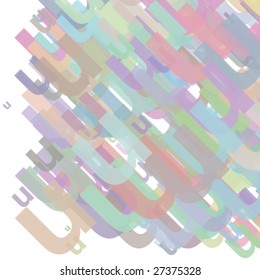 Small abstract letter u
