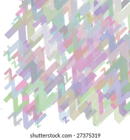 Small abstract letter z