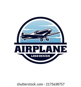 Small Airplane Logo Design Vector Stock Vector (royalty Free 