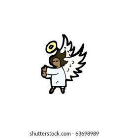 small angel cartoon