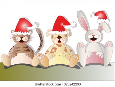 small animals Christmas