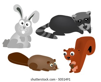 Small Animals - Vector