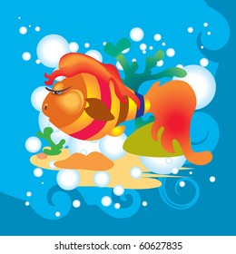 Small aquarium fish