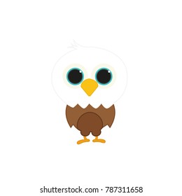 small baby eagle cartoon 