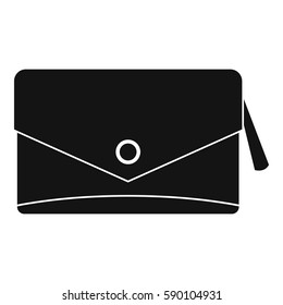 Small bag icon. Simple illustration of small bag vector icon for web