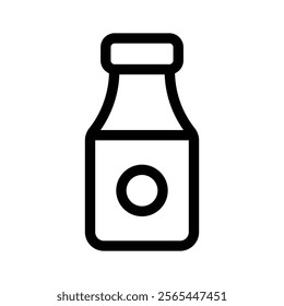 A small beverage bottle icon representing drinks, water, or refreshment