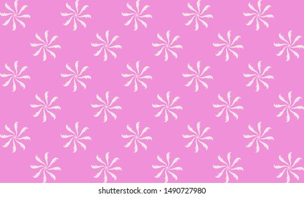 Small and big windmill patterns arranged randomly background 