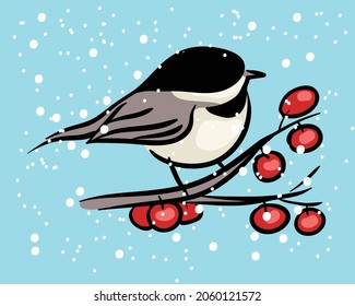 Small Bird clip art vector illustration