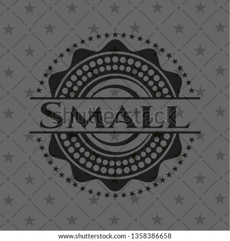 Small black emblem