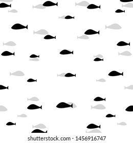 Small black fish background Small black fish background