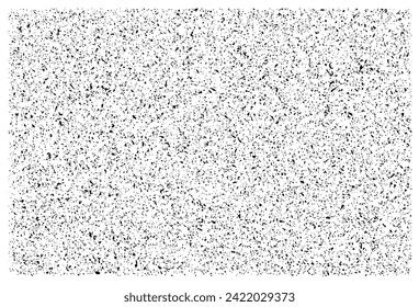Pequeñas partículas negras aglomeradas formando una textura áspera que se asemeja al hormigón o alguna otra superficie áspera. Textura monocroma de grunge.