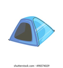 Small Blue Bright Color Tarpaulin Tent