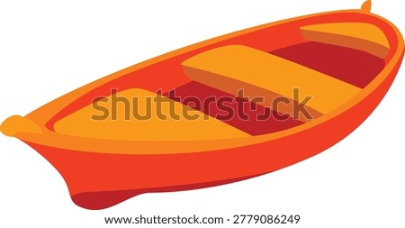 Small boats in clean vector style, calm water and light travel mood. Minimal marine illustration perfect for summer projects, coastal themes, stickers, decor and peaceful outdoor design.