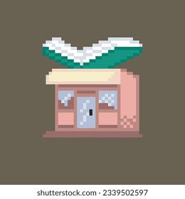 Small book store pixel art