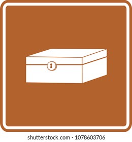 small box sign