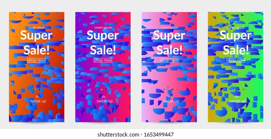 Small bright particles moving on gradient. Nature inspired design. Abstract under water marine life background. Vector illustration of abstract creatures swimming in deep ocean water.