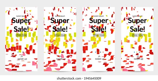 Small bright particles moving on gradient. Nature inspired design. Abstract under water marine life background. Vector illustration of abstract creatures swimming in deep ocean water.