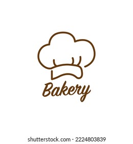 Small business bakery logo. Vector graphics