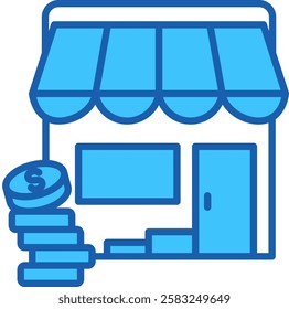 Small Business Icon Element For Design