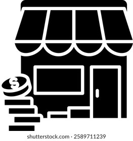 Small Business Icon Element For Design