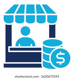 Small Business Icon Element For Design