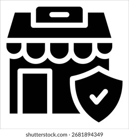 Small Business Icon Element For Design