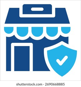 Small Business Icon Element For Design