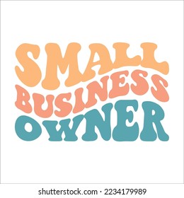 Small Business Owner eps design