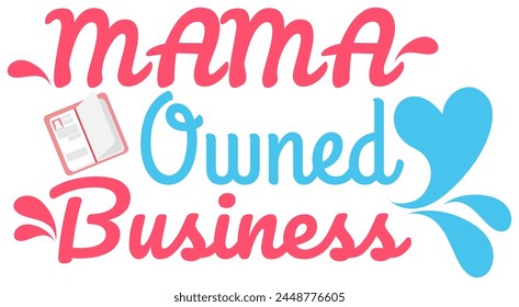 Small Business Sticker Vector Design