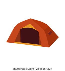 Small camping tent icon is perfect for your camping themed design