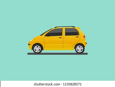 small car illustration