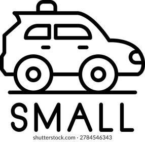 Small Car New Icon Design Creative