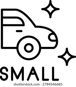 Small Car New Icon Design Creative