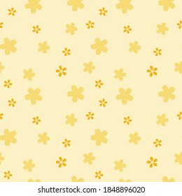Small Cherry Blossom Backgrounds - Seamless Pattern