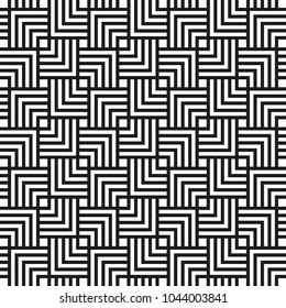 Small chevron square pattern background. Vintage retro vector design element.