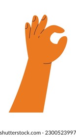 Kleine Hand. Vektorgrafik