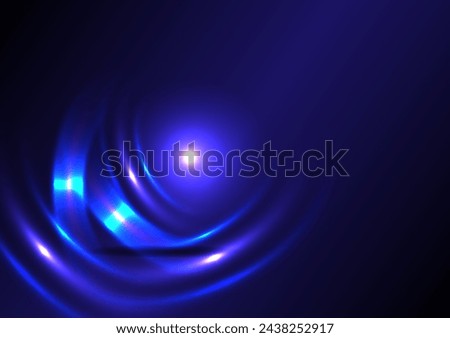 small circle light energy spectrum signal background hi tech abstract futuristic world power spark glow vector illustration EPS10