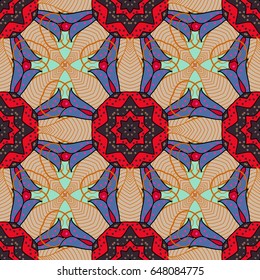 Small colorful flowers. The elegant the template for fashion prints. Motley illustration. Spring floral background with blue flowers. Vector cute pattern in small flower.