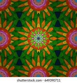 Small colorful flowers. The elegant the template for fashion prints. Motley illustration. Spring floral background with flowers. Vector cute pattern in small flower.