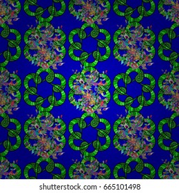 Small colorful flowers. Vector cute pattern in small flower. Spring floral background with flowers. Motley illustration. The elegant the template for fashion prints.