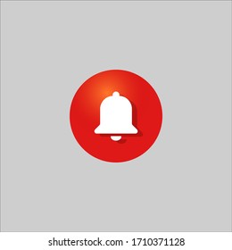 Small colorful popular notification bell icon Instagram Facebook Tik Talk icon. Ring notification and call  colorful bell icon