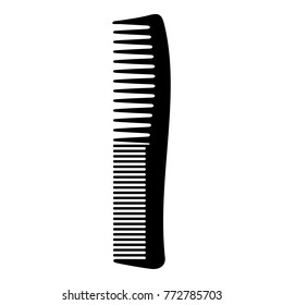 Small comb icon. Simple illustration of small comb vector icon for web