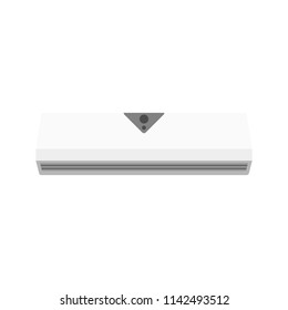 Small conditioner icon. Flat illustration of small conditioner vector icon for web isolated on white