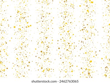 Small confetti pattern Isolated on transparent background. Grunge grainy texture. Remove png, Clipping Path
