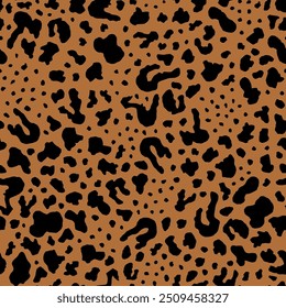 Padrão de leopardo de impressão de animal pequeno bonito