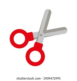 Small and cute child scissors.