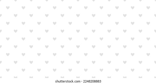 Kleiner süßer Herzhintergrund. Nahtlose Muster für den Valentinstag. Vektorgrafik.