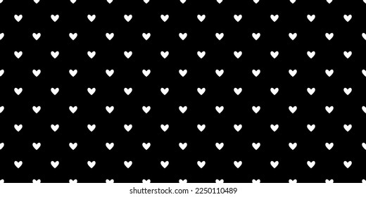 Small cute hearts background. Seamless pattern for Valentine's Day. Vector illustration.
